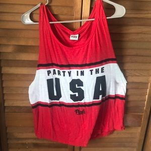 PINK 4th of July Top